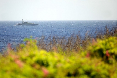 Australian Navy Patrol boat HMAS Albany  (DIAC images / russavia)  CC BY 
Informazioni sulla licenza disponibili sotto 'Prova delle fonti di immagine'